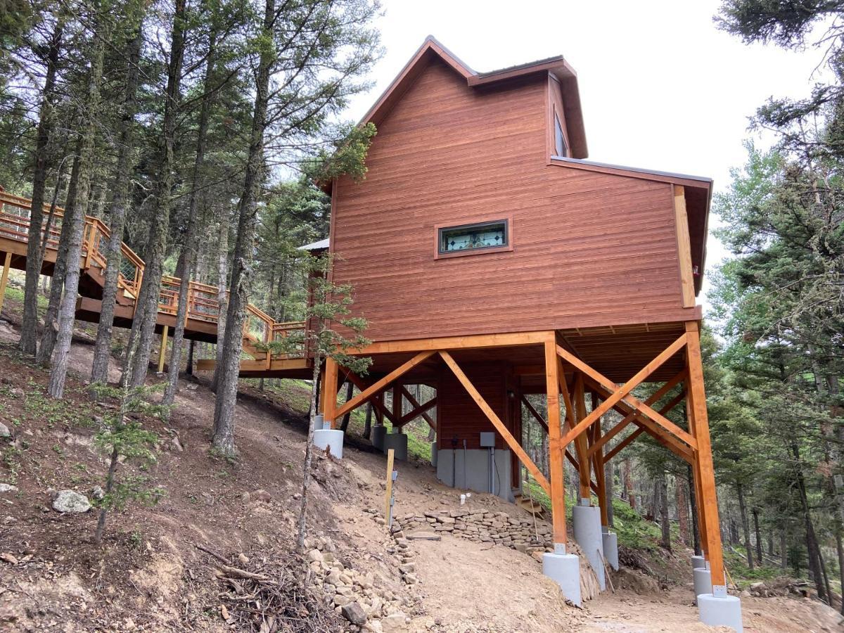 Ridgewalk Treehouse Bed and Breakfast Angel Fire Eksteriør billede