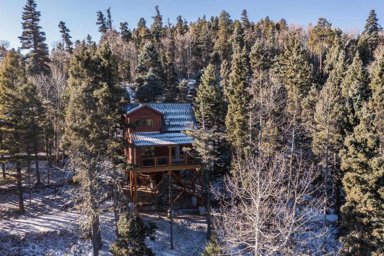 Ridgewalk Treehouse Bed and Breakfast Angel Fire Eksteriør billede