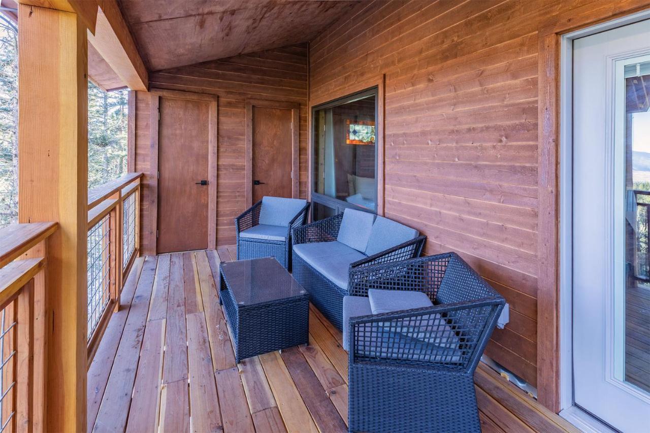 Ridgewalk Treehouse Bed and Breakfast Angel Fire Eksteriør billede